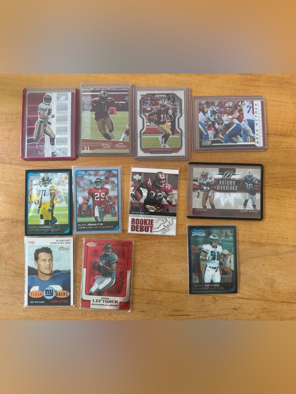 Sports Trading Cards - Assorted Football Cards
